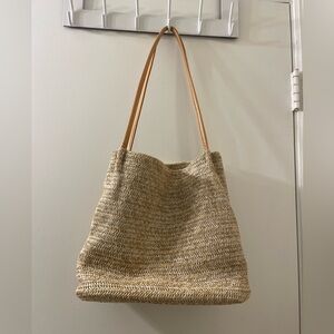 Straw Tote Bag